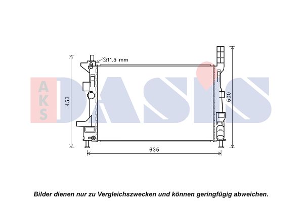 AKS DASIS Radiators, Motora dzesēšanas sistēma 090117N